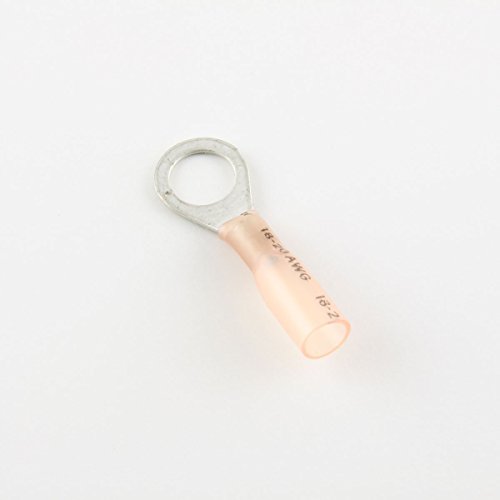 22-18 Ga. Heat-Shrink Ring Terminals, 5/16