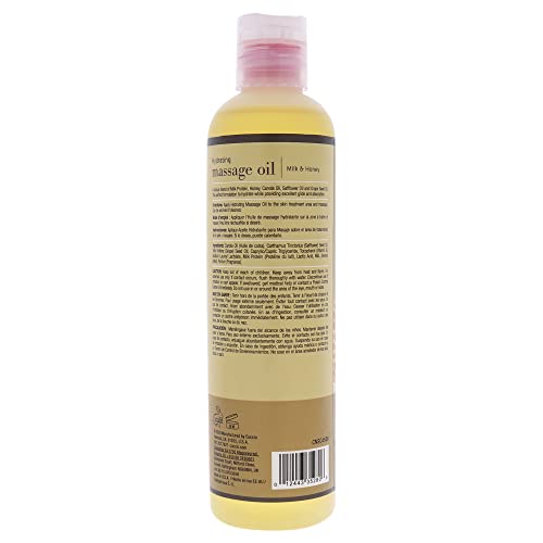 Cuccio Naturale Massage Oil - Renewing, Moisturizing Body Oil For Massage Treatment - Leaves Skin Soft And Glowing - Paraben Free With Natural Ingredients - Milk And Honey - 8 Oz #TOP1