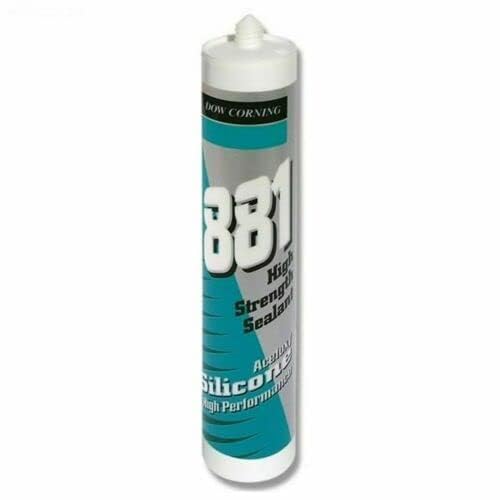 Dow Corning 881 Silikon Schwarz Acetat Aquarium Kleber 310 ml Hohe Viskosität Wasser- und UV-beständig