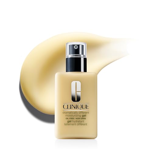 Clinique 3-Step Dramatically Different Moisturizing Gel | Oil-Free | Face Moisturizer for Combination Oily to Oily Skin Types, 6.7 Fl Oz