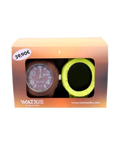 Watxandco Reloj Hombre Analogico Cuarzo con Correa de Silicona WACOMBOL9 Watxandco Reloj Hombre Analogico Cuarzo con Correa de Silicona WACOMBOL9
