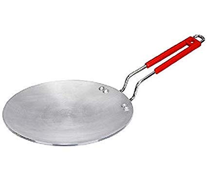 Shivhomeworld Aryan Aluminium Tawa Handle (Silver, Size-12)