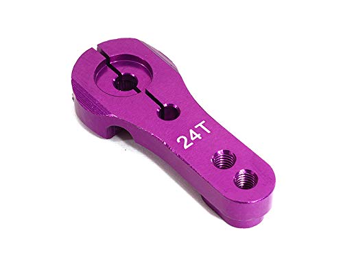 Palonnier servo 24T Integy en alu CNC pour châssis RC Hitec