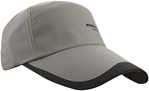 Men's Spring Summer Cotton Canvas Long Brim Peaked Running Sun Baseball Cap Hat