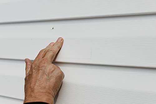 Mendyl Vinyl And Stucco Siding Repairing Kit - Cover Any Cracks, Holes, Or Blemishes On Siding And On Pvc Fence Material - Weather Resistance, Durable, And Waterproof - Contractor 10 Patches #TOP4