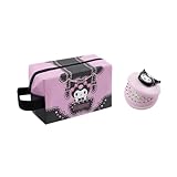 G-Ahora Kitty Square Makeup Bag Cartoon Kitty Cat Cosmetic Bags Zipper Pouch Bag Kitty Toiletry Bag(CO-KU)