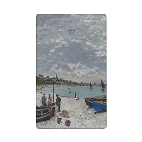 The Beach At Sainte-Adresse Lichtschalter-Abdeckung, Einzel-Blanko-Wandplatte, Dekor-Lichtschalter, Größe 11,4 x 7,9 cm Cover