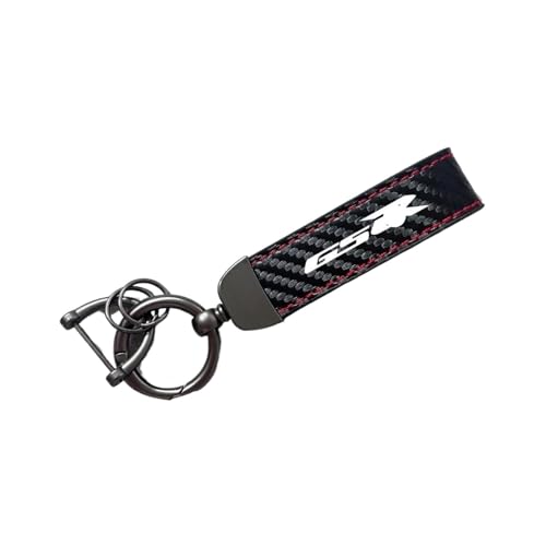 Porte-clés Suzuki GSR Carbone Cuir Cadeau Parfait Motard