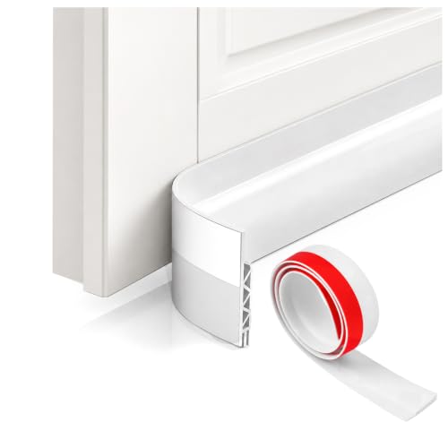 Oderra Burlete Puerta 100cm TPE Blanco Aislante