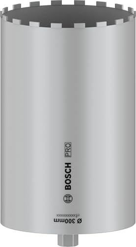 Bosch 1x PRO Nassbohrkronen für Diamantbohrer, 1 1/4” UNC (für Beton, Stahlbeton, Ø 300 mm, Professional Zubehör Diamantbohrer)