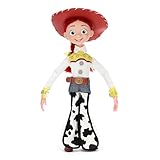 Figurine Jessie Toy Story parlante : amusez-vous avec la figurine interactive Jessie de Toy Story. Cette cow-girl adepte sachant plus de 10 phrases et sons en anglais devient bavarde lorsque d'autres figurines interactives Toy Story sont à proximité.