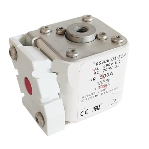 Fusible RS306-01-S1P 690V 500A pour protection d'armoire électrique industrielle