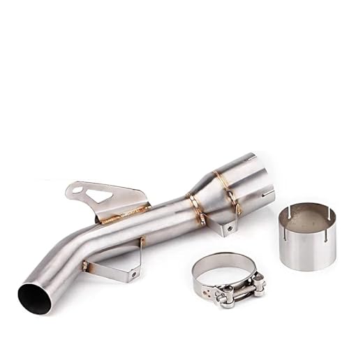 Slip-On Für Z900 A2 Z900e 2017–2021 Motorrad-Auspuffanlage, Zwischenrohr, Edelstahl