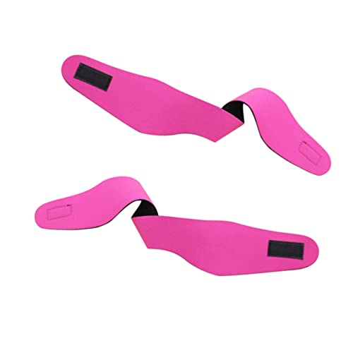 DECOMELODY 2 piezas Protector de Oídos para Natación Banda Antideslizante y Transpirable Unisex Accesorio para Piscina Ducha y Deportes Acuáticos Color Rosa
