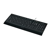 Pour un Bureau sans Encombrement, Optez pour le Clavier Logitech K280e for Business : Une connexion sans fil fiable et une souris grand format avec un revêtement en caoutchouc