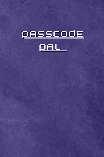 Passcode Pal Password Journal and Organizer