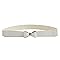 WERFORU Women Men Skinny Elastic Waist Belt Stretchy Thin Belt For