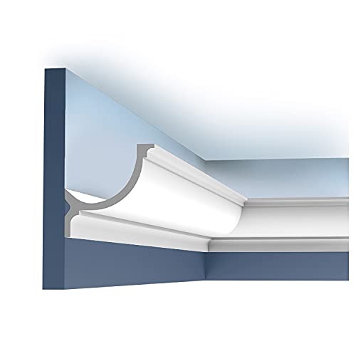 Corniche C902 Orac 200 cm moulure plafond mousse polyuréthane rigide prétraité