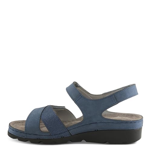 Flexus Women's ORWELL Ankle Strap Sandals – Adjustable Multi-Strap Design, Anatomic Footbed, Arch Support, Made in Turkey3