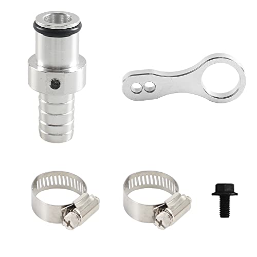 RTFMUCA Coolant Bypass Hose Barb Adapter Fits for Dodge Ram Cummins 2009-2019, Exhaust Cooler Kit