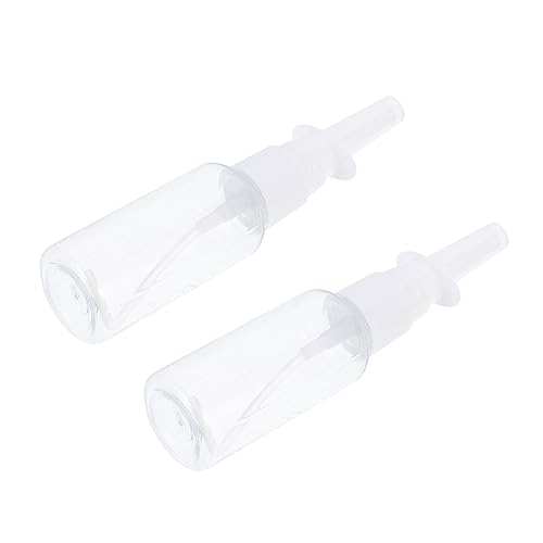 CALLARON 2piezas Botella De Spray Nasal Para Limpieza Nasal y Ocular De Plástico Para Bebés Casa Viaje