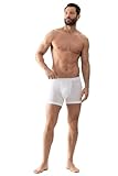 Natürliches Tragegefühl Mey Tagwäsche Serie Dry Cotton Herren Shorties Weiss XL(7)