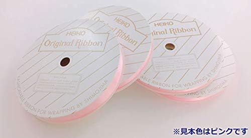 【ネコポス】 シングルサテンリボン 18ｍｍ&times;20ｍ アイボリー 3巻セット