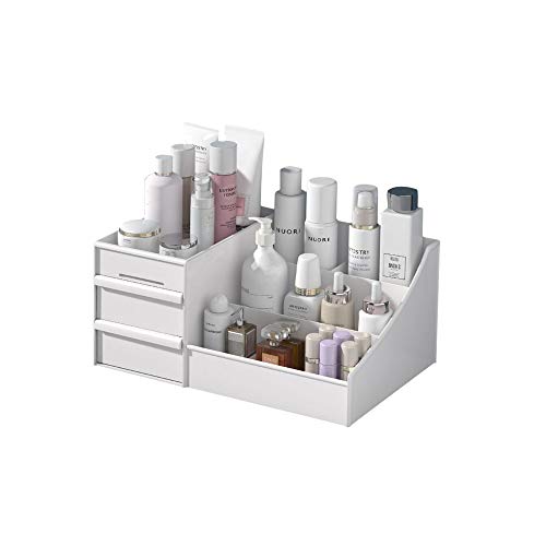 Organizador de maquillaje Harvestfly Cajones de plástico para almacenamiento de cosméticos Cover