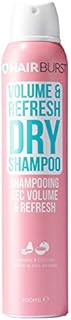 Hair Burst Dry Shampoo - For Increased Root Lift, Volume & Texture - Invisible Wheat Protein Formula No White Residue - Refreshes & Revitalises Hair - 200ml