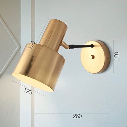 Sconce de mur nordique pour chambre lampe de lit géométrique