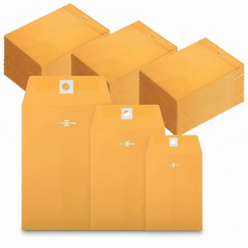 Enveloppes en papier kraft pour ranger les souvenirs photos et petits papiers