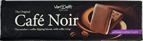 Van delft Cafe Noir (Coffee Glazed Biscuit) 8 pack x ea 200gr/7oz