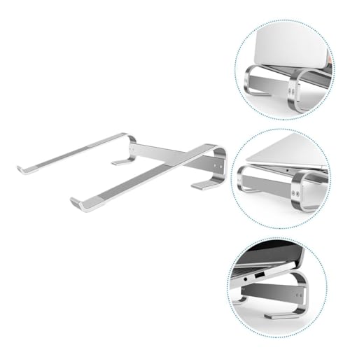 Soporte portátil para laptop de aluminio NUOBESTY plateado miniatura 7