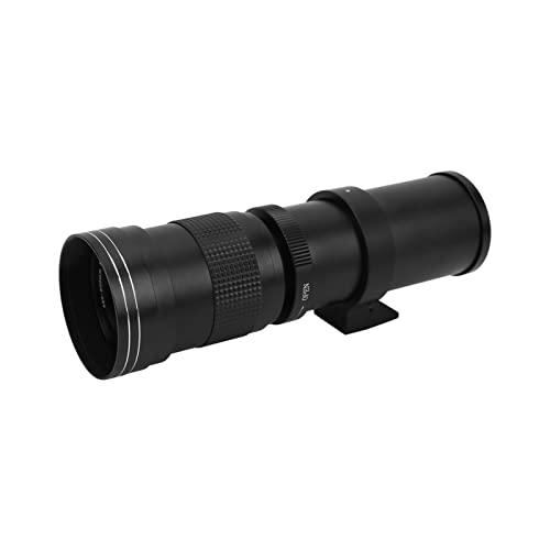 Teleobjetivo 420-800mm manual de cámara montura PK para vida silvestre lejana