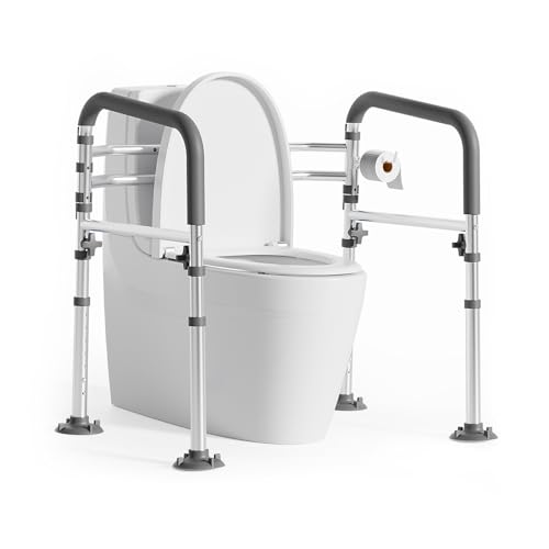 Loyoda Sicherheitsgestelle für Toiletten, WC Aufstehhilfe Senioren, Gestell