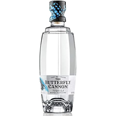 Butterfly Cannon Tequila Cristalino - 100% Blue Agave Tequila 40% Vol in 1x 500ml Glasflasche Cover
