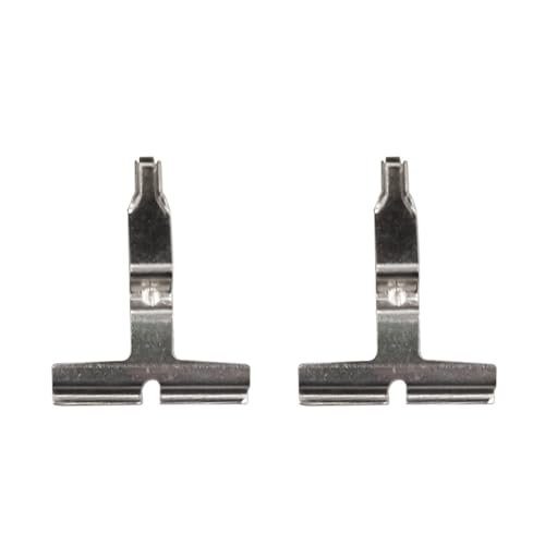 Image of Detroit Axle - Rear Brake Pads for 2004-2008 Chrysler Crossfire, 1999-2005 Mercedes-Benz C230, 2001-2005 C240, 1996-2000 C280, 1996-1997 E300, 1998-2004 SLK230, 2006-2008 SLK280, 2009-2011 SLK300