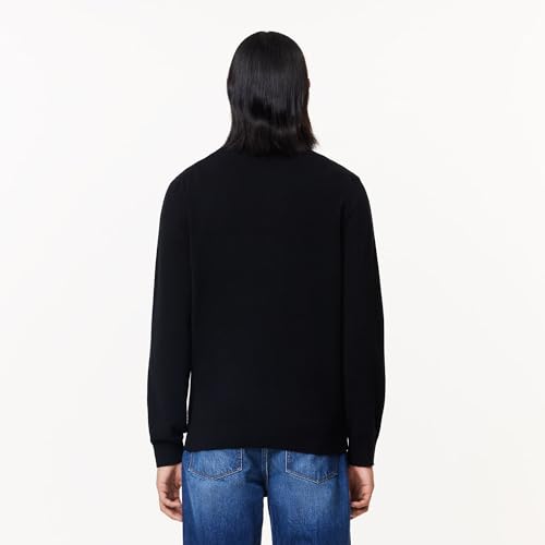 Lacoste AH1957 Maglione, Nero (Noir), S Uomo - 5