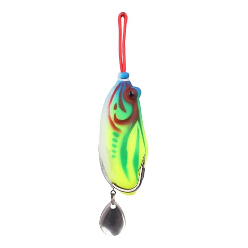 Image of Hunting Hobby Artificial Fishing Lures Modified Thunder Frog Fishing Soft Bait Plastic Fishing Lures (Design-8)