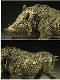 大人気ブロンズ像　イノシシ　Barye　名作インテリア家具置物彫刻銅像dw012 Amazon.co.jp: ブロンズ像 イノシシ Barye 名作インテリア家具置物彫刻