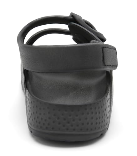 Image of ChayChax Toddler Boys Girls Double Buckle Sandals Children's Adjustable Back Strap Water Sandal