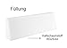 sunnypillow Palettenkissen mit abnehmbarem Bezug Kaltschaum Palettenauflage Palettenpolster Palettensofa Sitzkissen Rückenlehne Indoor Outdoor Rückenkissen 120x40x20/10cm Grau