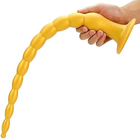 Sexy Toys, 25inchs Butt Plug with Strong Suction Cup/Medical Silicone