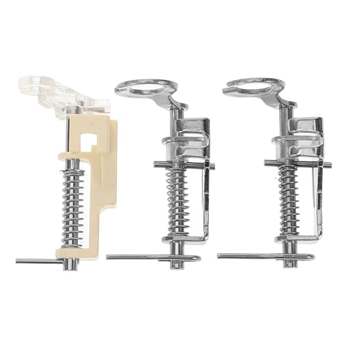 Set 3 pies prensatelas universales para máquina de coser
