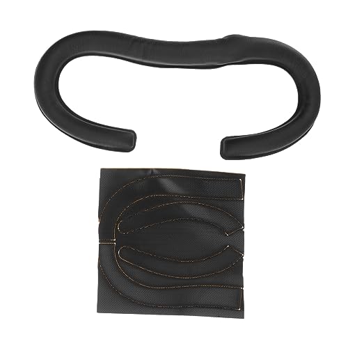 Homoyoyo Leather Comfortable Vr Helmet Pad Foam Pad Replacement for Vr Helmet Eye Patch Non-Blocking Design