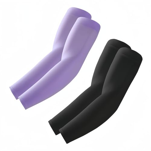 Image of ROXUN Arm Sleeves Cooling UV Sun Protection Sport Compression for Men Women | UPF50,Seamless cover arms,Tattoo-covering,Lightweight & breathable,daily wear,Outdoor work,Basketball Baseball,Mangas