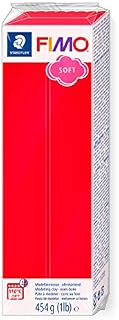 STAEDTLER 8021-9 FIMO Soft Polymer Modelling Clay, 454g - Black (Pack of 1)