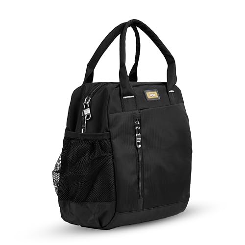 Image of FLUXY Office Lunch Bag for Men & Women | Waterproof, Leakproof | Spacious Tiffin Bag for Work, Students, Office, Picnic, Travel, College & School (Blue)