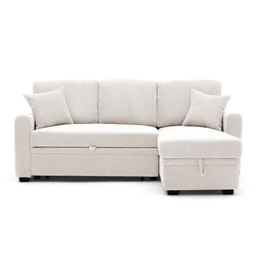 Syuan Kagu ソファー 3人掛け L型ソファー カウチソファー 収納機能 クッション付き おしゃれ ローソファー 幅195 cm×奥行130cm×高さ88cm