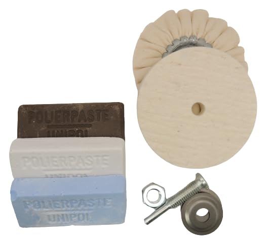 Polissage métaux efficace avec le kit 6 pièces KD89 pour perceuse